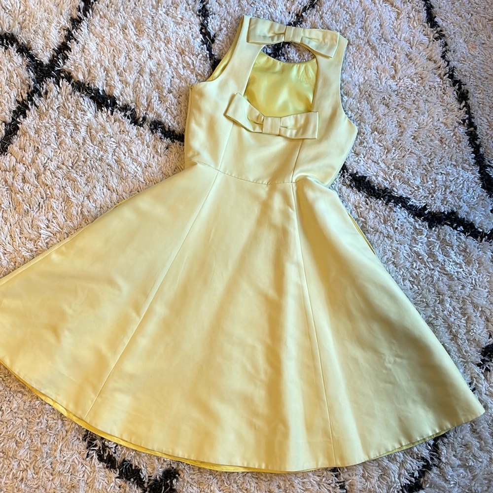 Pale Yellow Kate Spade dress